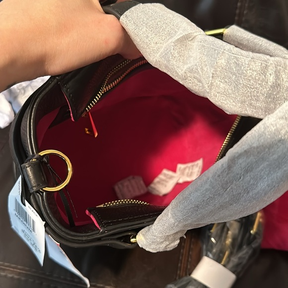 Bruceglen mini harness tote bag in black - NWT Retail $395 - Picture 11 of 15